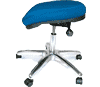 Backless ergonomic chair